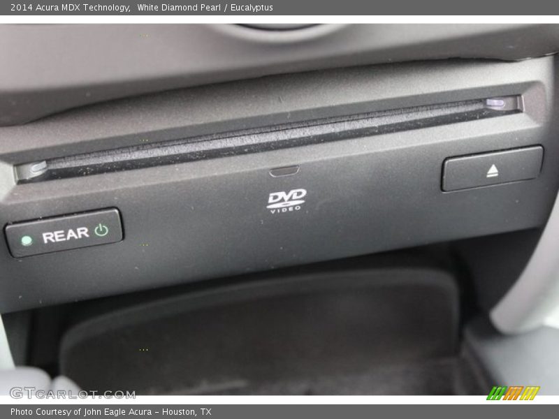 White Diamond Pearl / Eucalyptus 2014 Acura MDX Technology