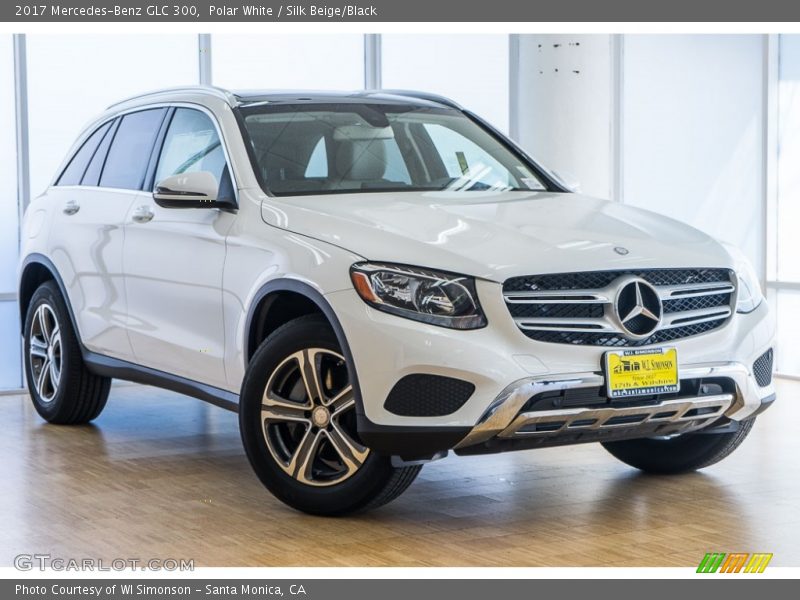 Polar White / Silk Beige/Black 2017 Mercedes-Benz GLC 300