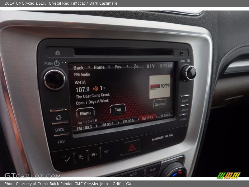 Crystal Red Tintcoat / Dark Cashmere 2014 GMC Acadia SLT