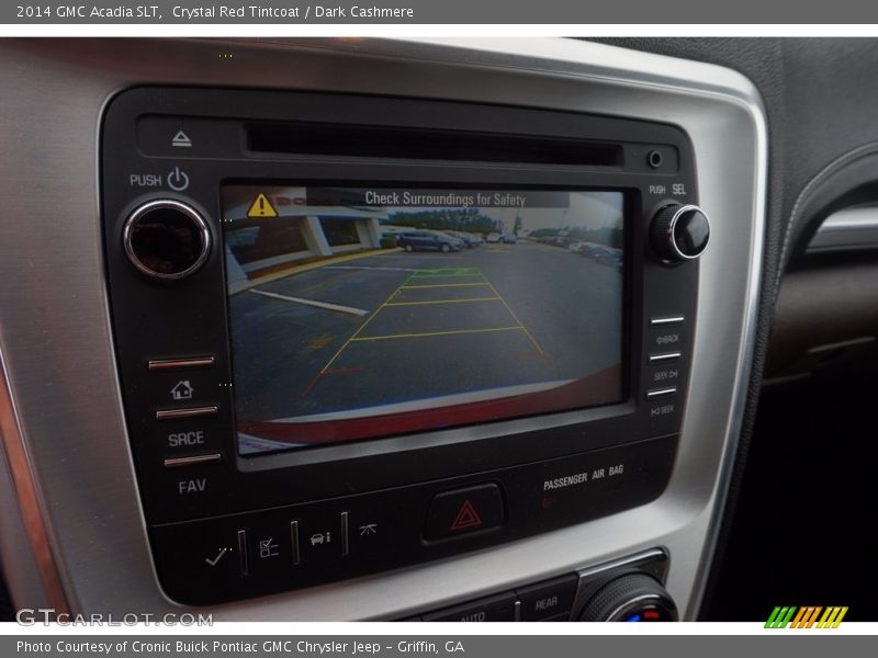 Crystal Red Tintcoat / Dark Cashmere 2014 GMC Acadia SLT