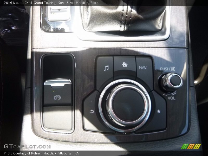Sonic Silver Metallic / Black 2016 Mazda CX-5 Grand Touring
