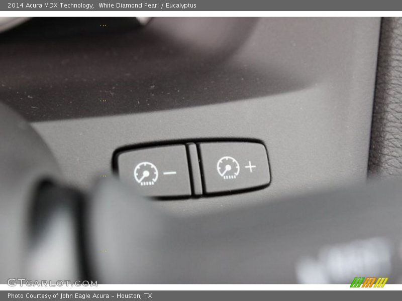 White Diamond Pearl / Eucalyptus 2014 Acura MDX Technology