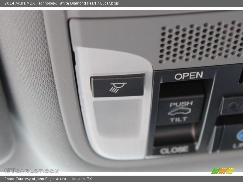 White Diamond Pearl / Eucalyptus 2014 Acura MDX Technology