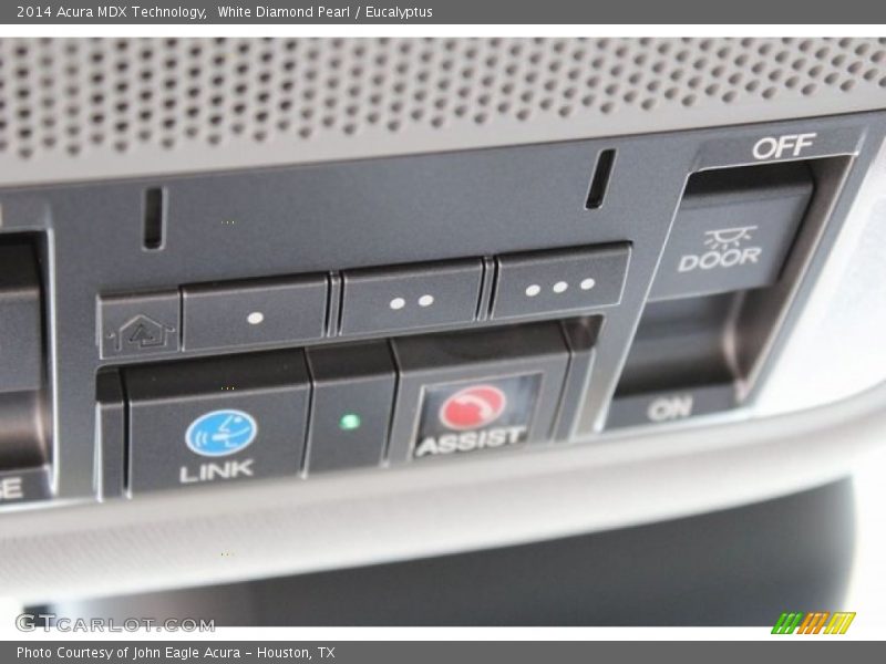 White Diamond Pearl / Eucalyptus 2014 Acura MDX Technology