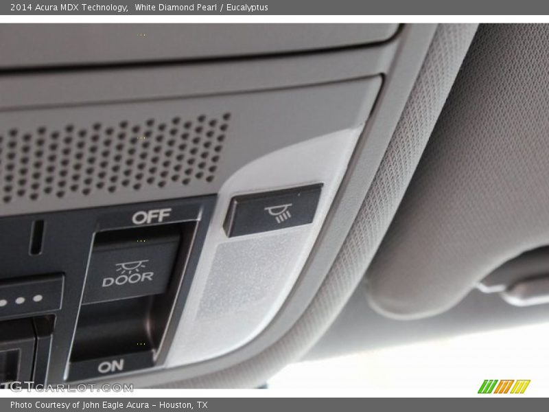 White Diamond Pearl / Eucalyptus 2014 Acura MDX Technology
