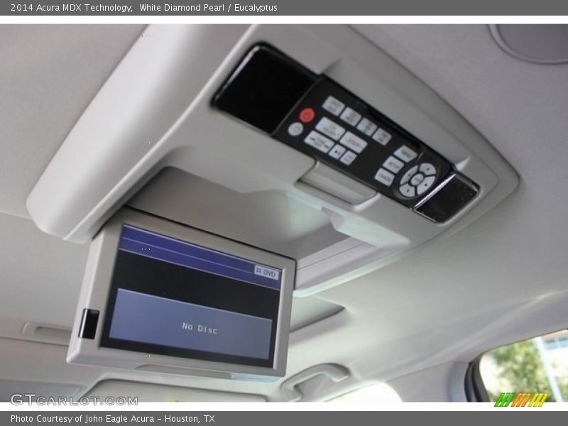 White Diamond Pearl / Eucalyptus 2014 Acura MDX Technology