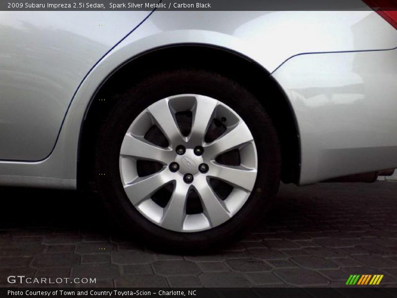 Spark Silver Metallic / Carbon Black 2009 Subaru Impreza 2.5i Sedan