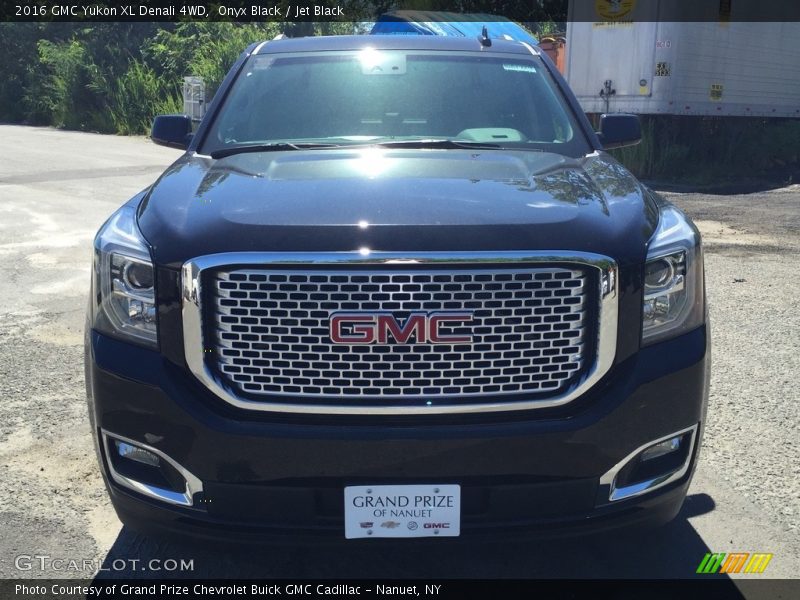 Onyx Black / Jet Black 2016 GMC Yukon XL Denali 4WD