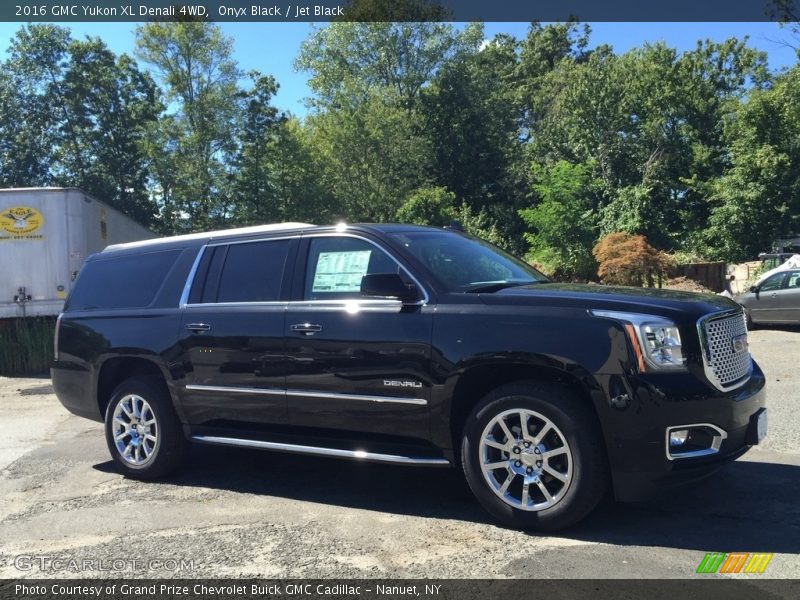 Onyx Black / Jet Black 2016 GMC Yukon XL Denali 4WD