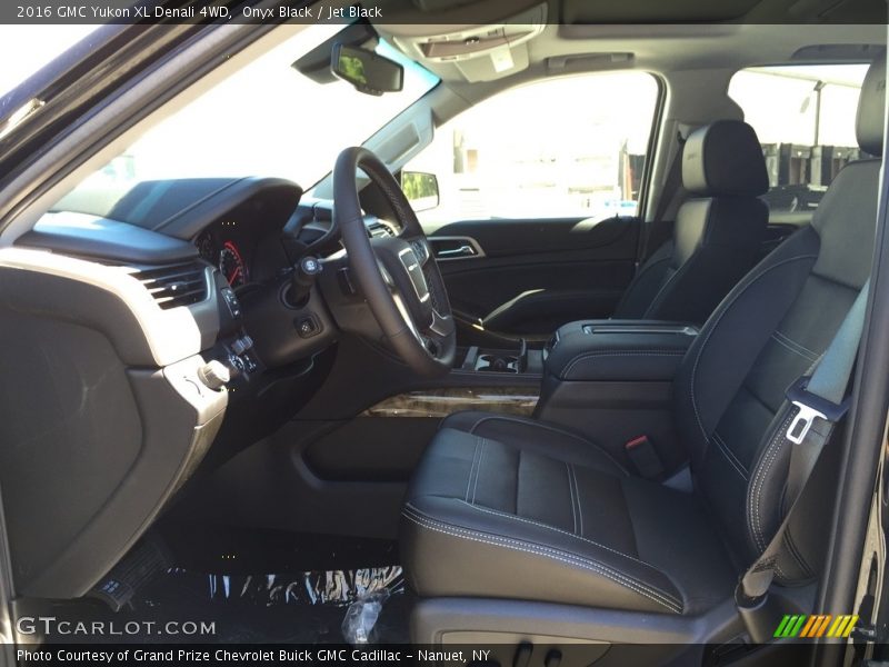 Onyx Black / Jet Black 2016 GMC Yukon XL Denali 4WD