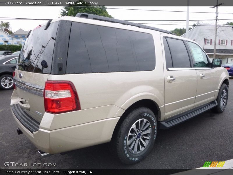 White Gold / Ebony 2017 Ford Expedition EL XLT 4x4