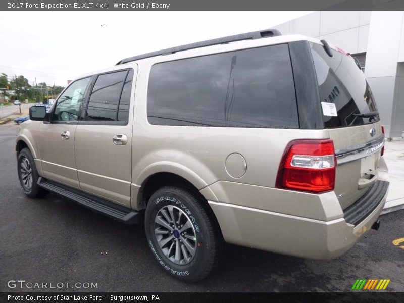 White Gold / Ebony 2017 Ford Expedition EL XLT 4x4