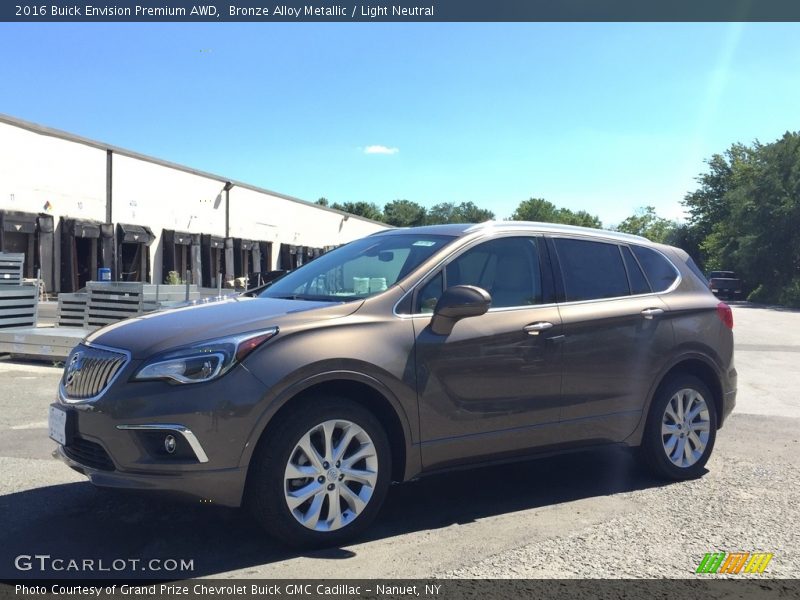 Bronze Alloy Metallic / Light Neutral 2016 Buick Envision Premium AWD