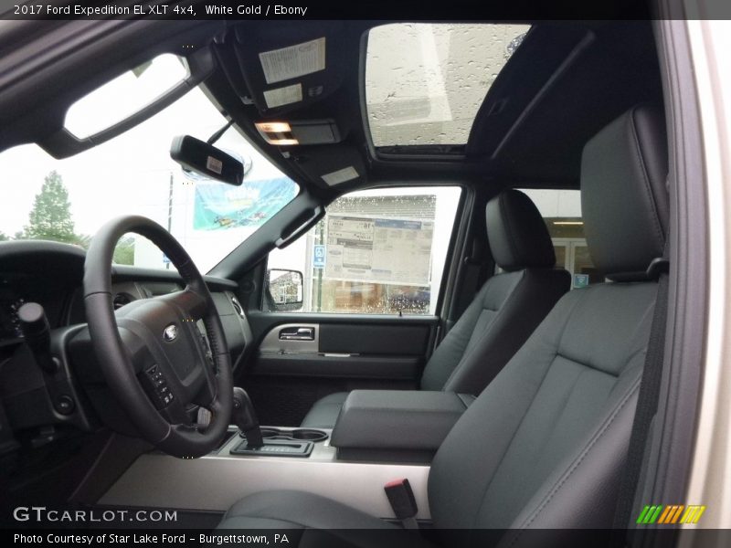 White Gold / Ebony 2017 Ford Expedition EL XLT 4x4