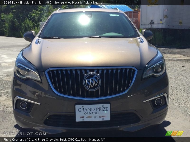 Bronze Alloy Metallic / Light Neutral 2016 Buick Envision Premium AWD