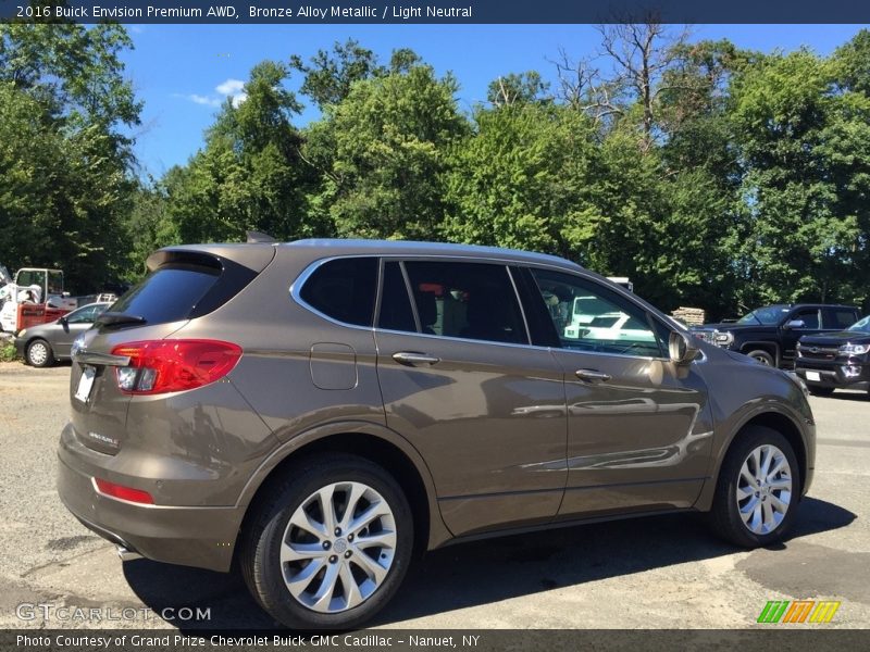 Bronze Alloy Metallic / Light Neutral 2016 Buick Envision Premium AWD