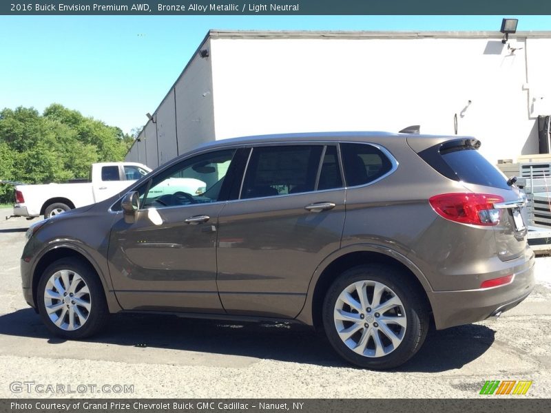 Bronze Alloy Metallic / Light Neutral 2016 Buick Envision Premium AWD