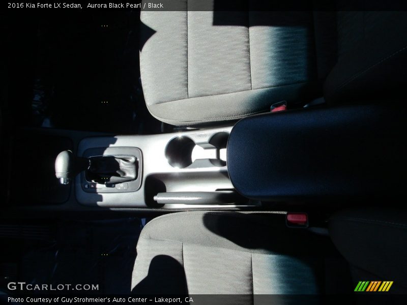 Aurora Black Pearl / Black 2016 Kia Forte LX Sedan