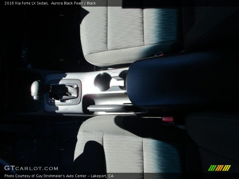 Aurora Black Pearl / Black 2016 Kia Forte LX Sedan