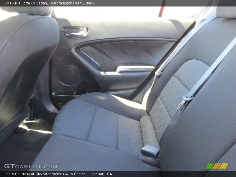 Aurora Black Pearl / Black 2016 Kia Forte LX Sedan