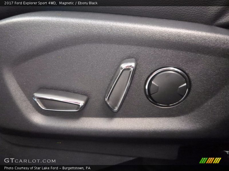 Magnetic / Ebony Black 2017 Ford Explorer Sport 4WD