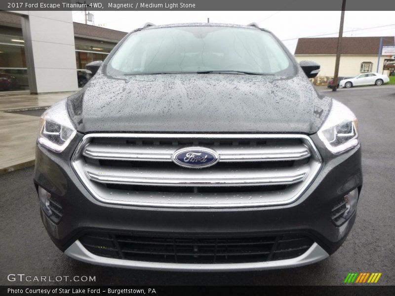 Magnetic / Medium Light Stone 2017 Ford Escape Titanium 4WD
