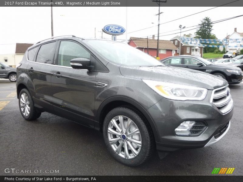 Magnetic / Medium Light Stone 2017 Ford Escape Titanium 4WD