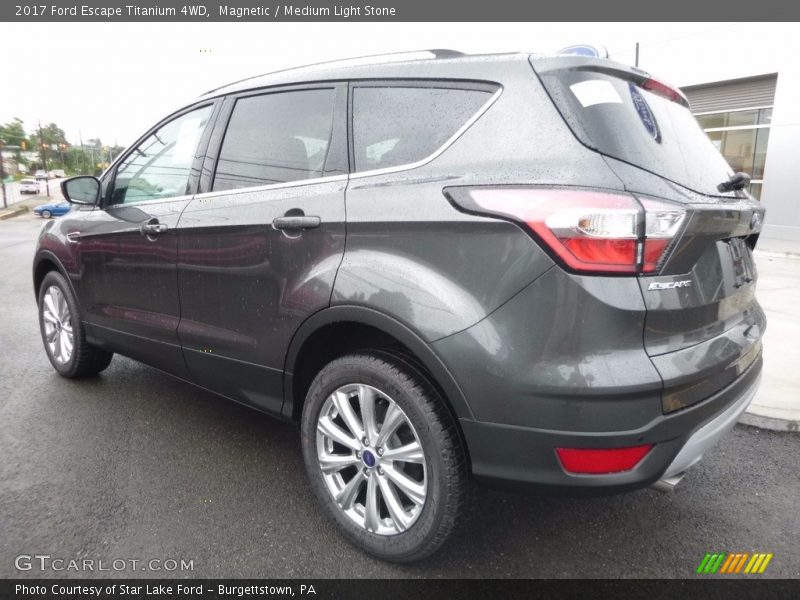 Magnetic / Medium Light Stone 2017 Ford Escape Titanium 4WD