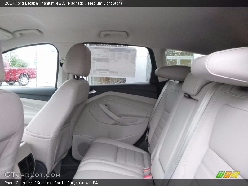 Magnetic / Medium Light Stone 2017 Ford Escape Titanium 4WD