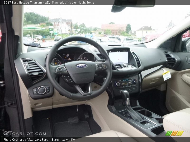 Magnetic / Medium Light Stone 2017 Ford Escape Titanium 4WD