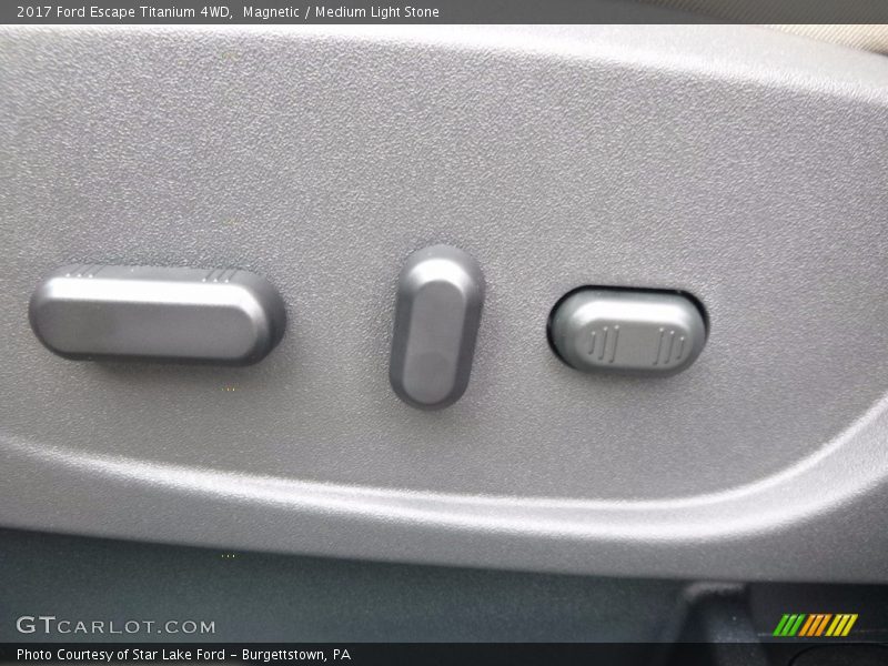 Magnetic / Medium Light Stone 2017 Ford Escape Titanium 4WD