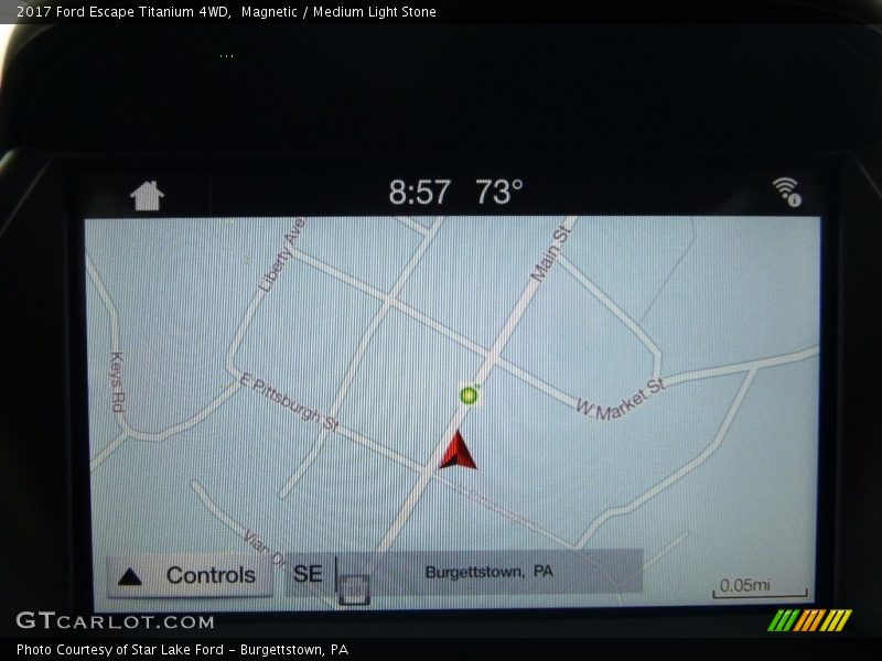 Magnetic / Medium Light Stone 2017 Ford Escape Titanium 4WD