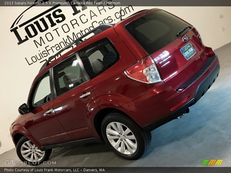 Camellia Red Pearl / Platinum 2013 Subaru Forester 2.5 X Premium