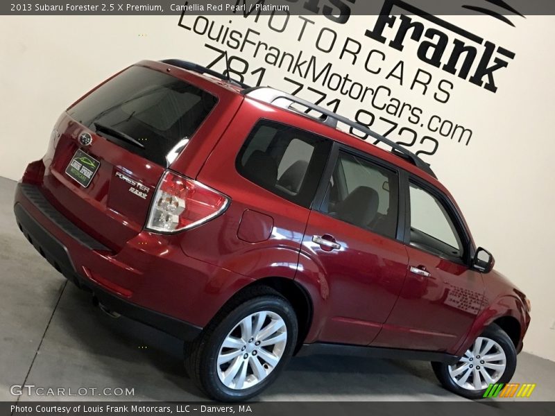 Camellia Red Pearl / Platinum 2013 Subaru Forester 2.5 X Premium
