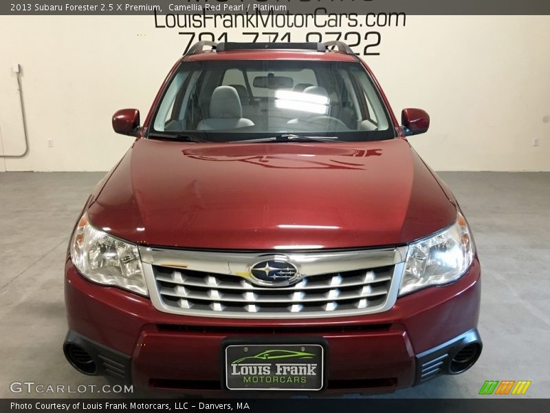 Camellia Red Pearl / Platinum 2013 Subaru Forester 2.5 X Premium