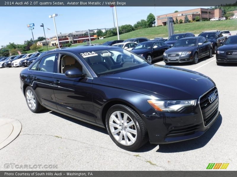 Front 3/4 View of 2014 A6 2.0T quattro Sedan