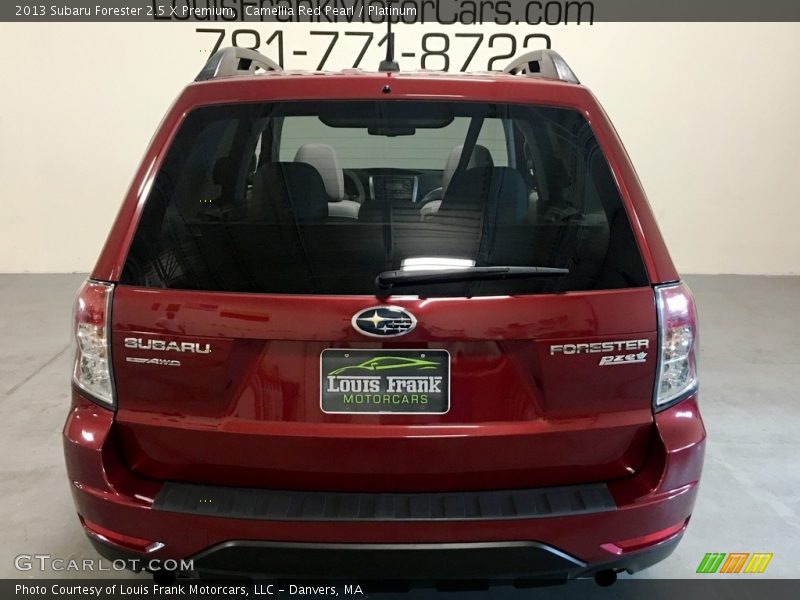 Camellia Red Pearl / Platinum 2013 Subaru Forester 2.5 X Premium
