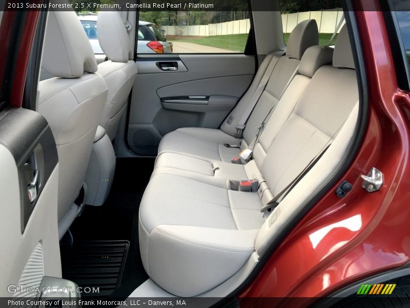 Camellia Red Pearl / Platinum 2013 Subaru Forester 2.5 X Premium