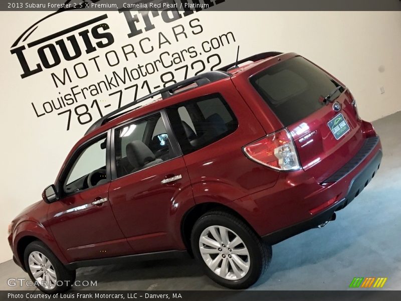 Camellia Red Pearl / Platinum 2013 Subaru Forester 2.5 X Premium