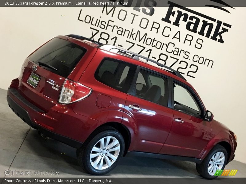 Camellia Red Pearl / Platinum 2013 Subaru Forester 2.5 X Premium