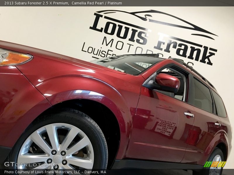 Camellia Red Pearl / Platinum 2013 Subaru Forester 2.5 X Premium