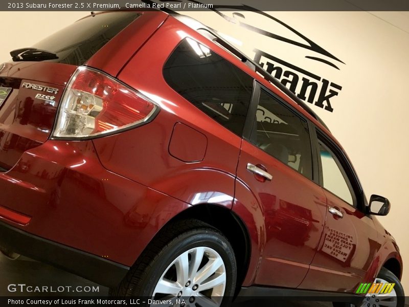 Camellia Red Pearl / Platinum 2013 Subaru Forester 2.5 X Premium