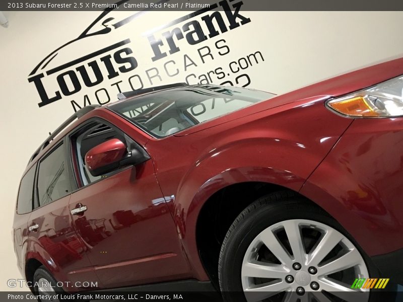 Camellia Red Pearl / Platinum 2013 Subaru Forester 2.5 X Premium