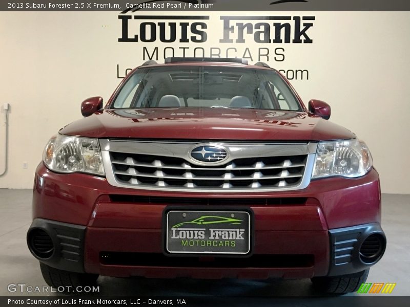 Camellia Red Pearl / Platinum 2013 Subaru Forester 2.5 X Premium