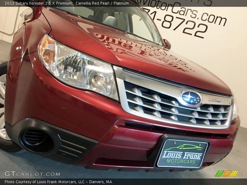 Camellia Red Pearl / Platinum 2013 Subaru Forester 2.5 X Premium