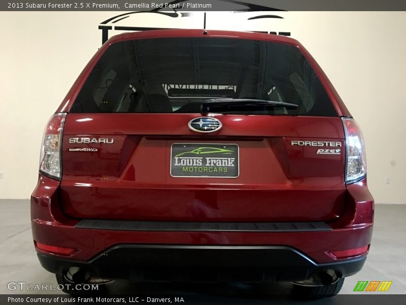 Camellia Red Pearl / Platinum 2013 Subaru Forester 2.5 X Premium