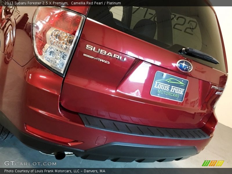 Camellia Red Pearl / Platinum 2013 Subaru Forester 2.5 X Premium