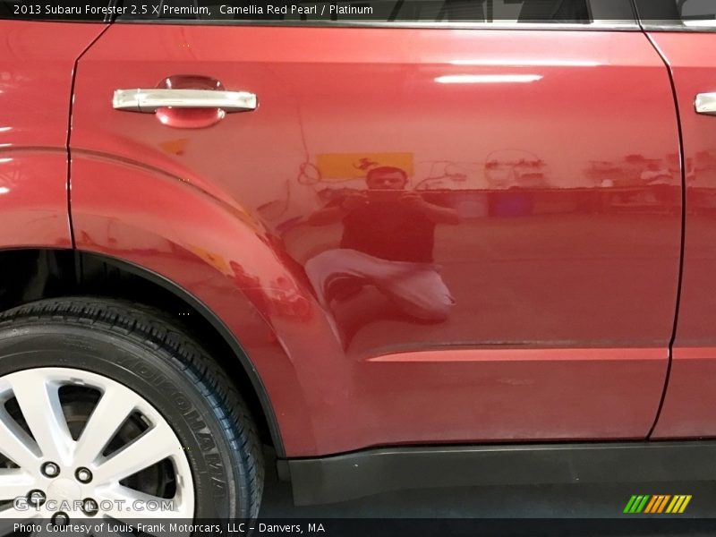 Camellia Red Pearl / Platinum 2013 Subaru Forester 2.5 X Premium