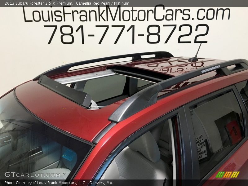 Camellia Red Pearl / Platinum 2013 Subaru Forester 2.5 X Premium