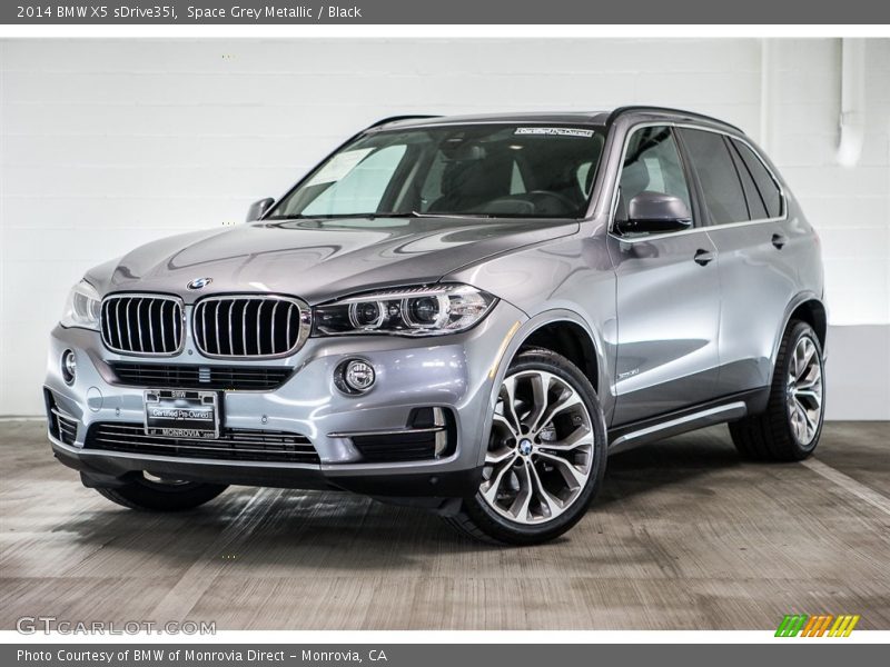 Space Grey Metallic / Black 2014 BMW X5 sDrive35i